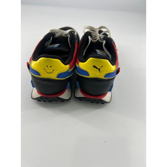 Puma Future Rider Mens Shoes Size 7 C SW PS Smiley World Black Sneakers Running - Picture 6 of 8